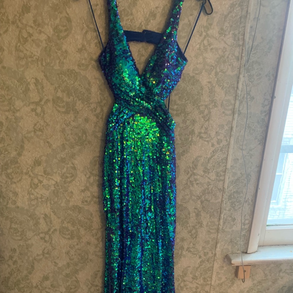 Fabiana Sequence Prom Dress